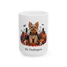 Personalized Yorkshire Terrier Halloween Mug – Custom Dog Name Gift