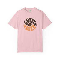 Coffee Time T-Shirt | Comfort Colors 1717 | Retro Sunrise Caffeine Tee