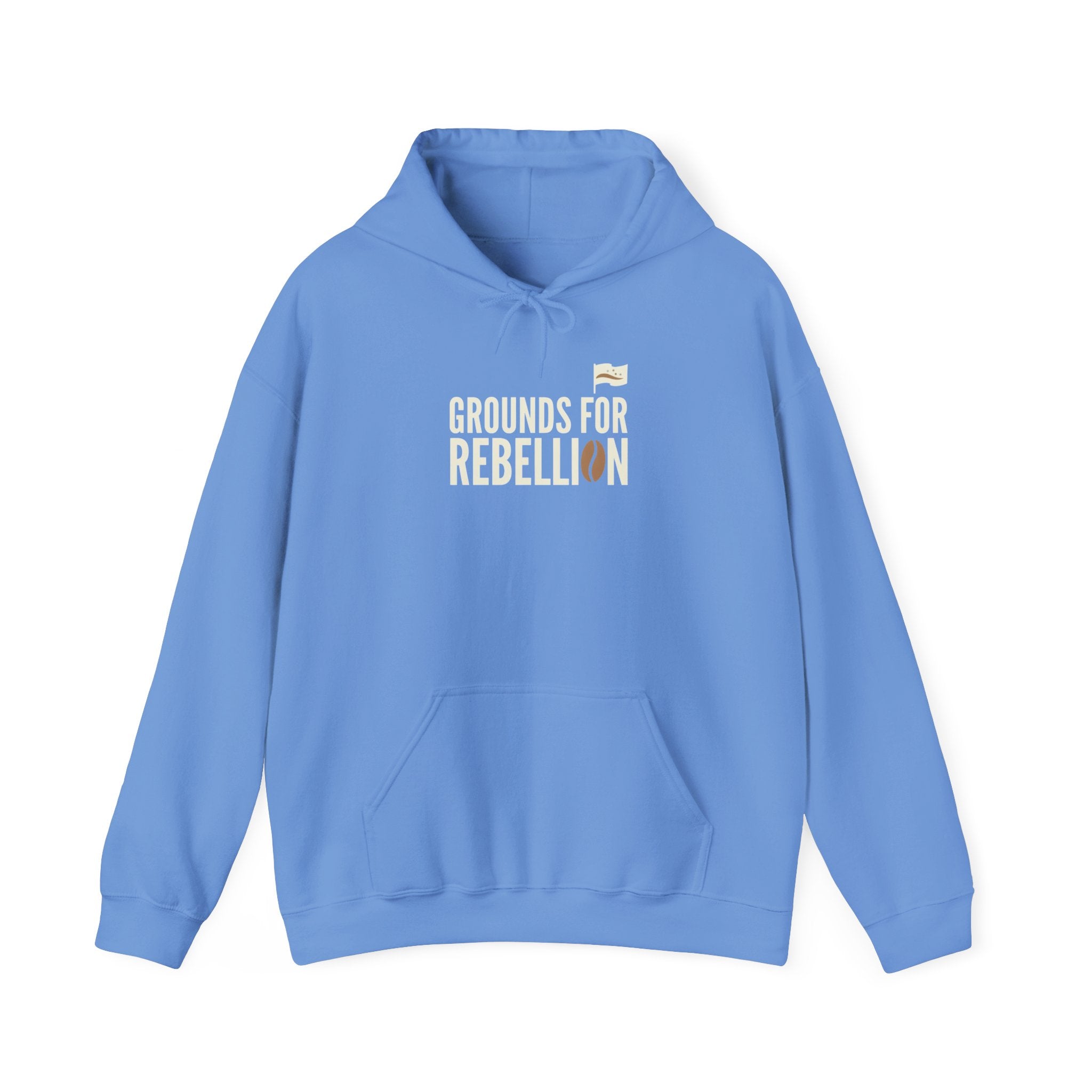 Grounds For Rebellion Funny Coffee Pun Hoodie | Unisex Streetwear Pullover