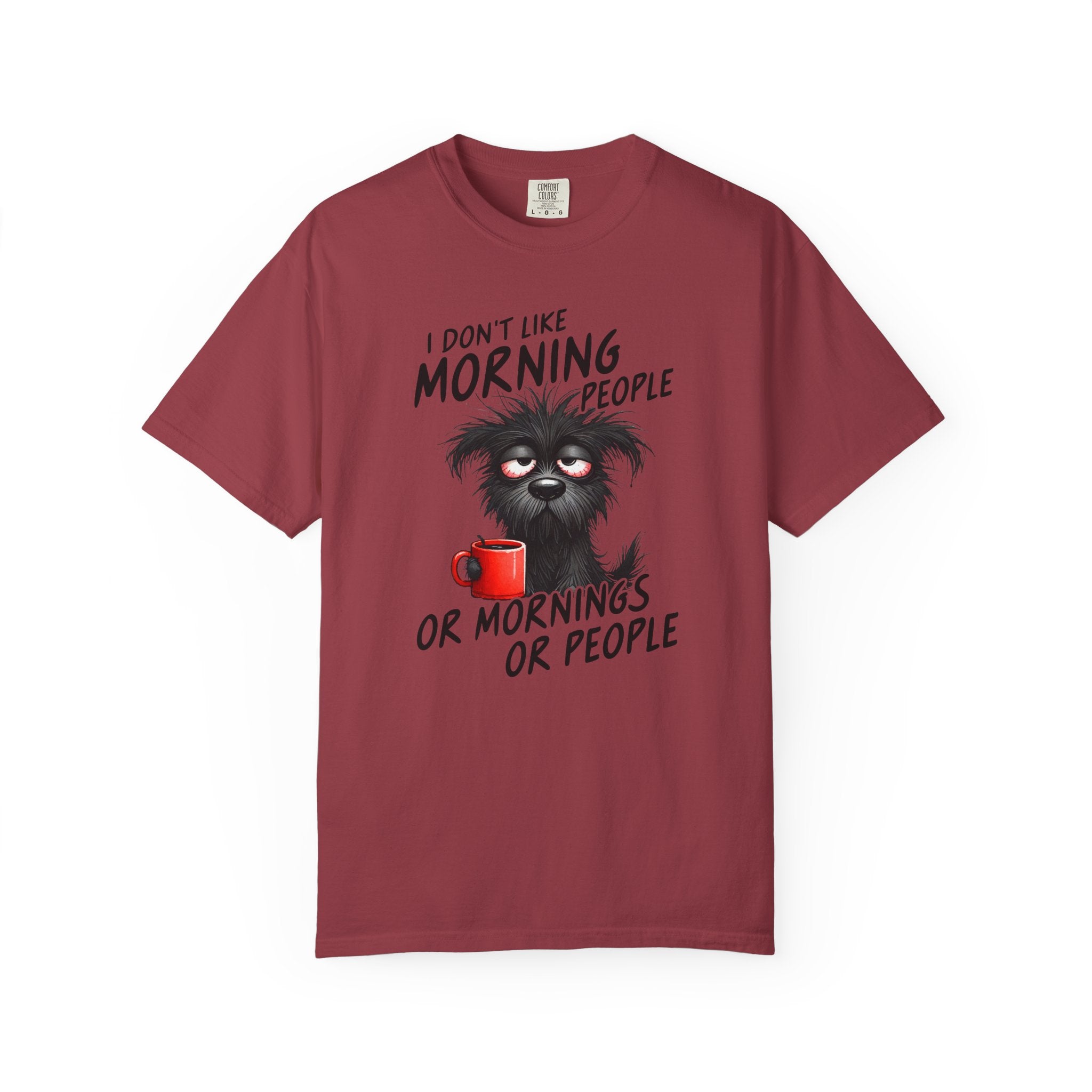 I Don't Like Morning People T-Shirt — Anti-Morning Tee for Night Owls