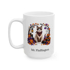 Personalized Snowshoe Cat Halloween Mug – Custom Pet Name Gift