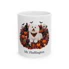 Personalized Coton De Tulear Halloween Mug – Custom Dog Name Gift