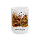 Personalized Bengal Cat Halloween Mug – Custom Name