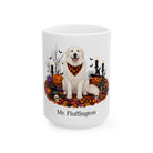 Personalized Great Pyrenees Halloween Mug – Custom Dog Name Gift