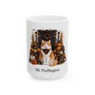 Personalized Domestic Longhair Cat Halloween Mug – Custom Name