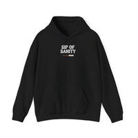 Sip Of Sanity Funny Coffee Hoodie | Gildan 18500 Unisex Graphic Pullover