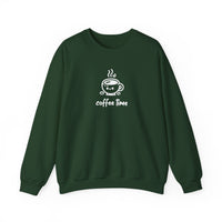 Brevity Brew Coffee Time Graphic Sweatshirt – Cozy Unisex Crewneck