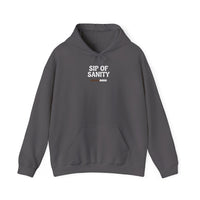 Sip Of Sanity Funny Coffee Hoodie | Gildan 18500 Unisex Graphic Pullover