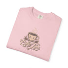 Vintage Coffee Time Heavyweight Cotton Graphic T-Shirt