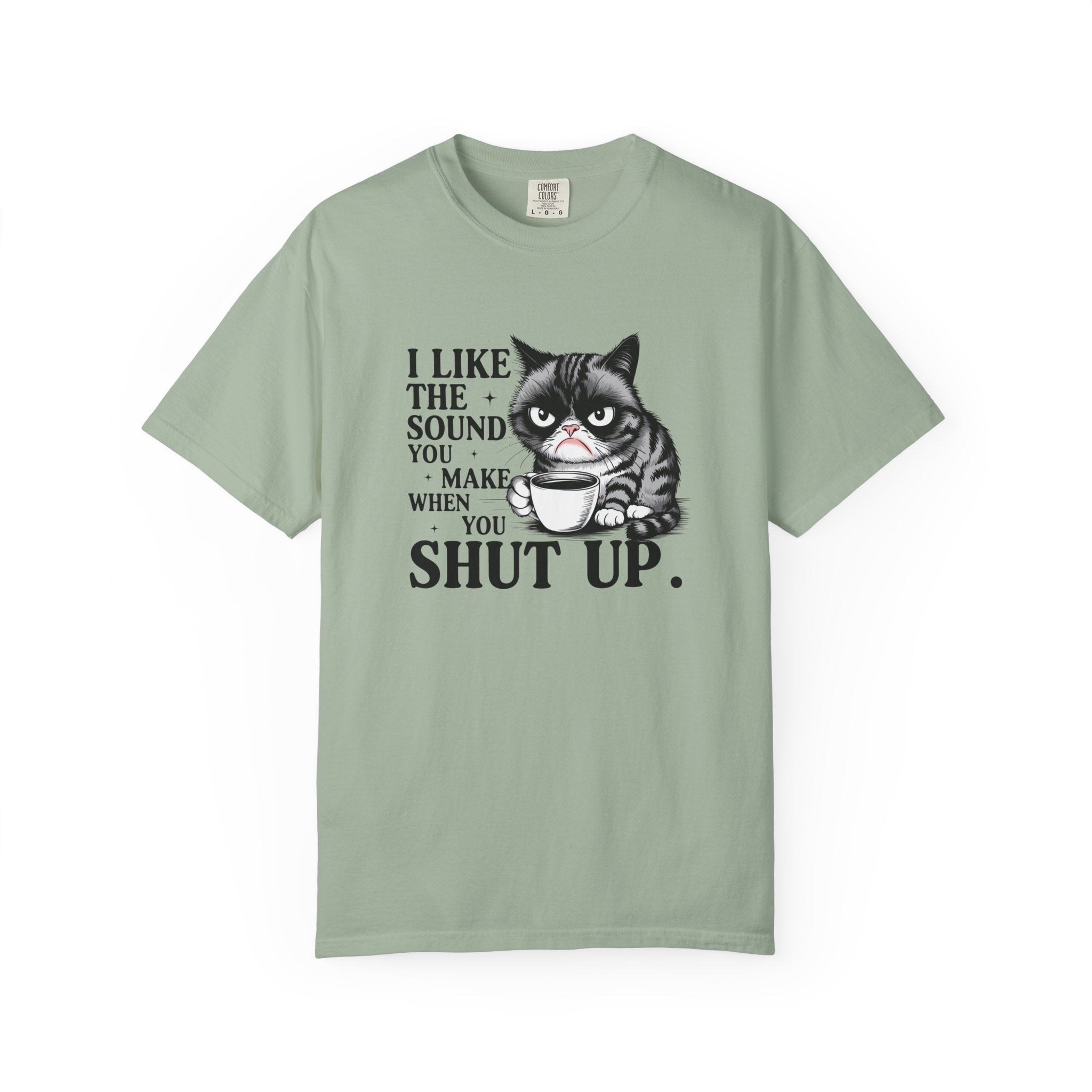 I Like the Sound You Make When You Shut Up — Snarky Graphic T-Shirt