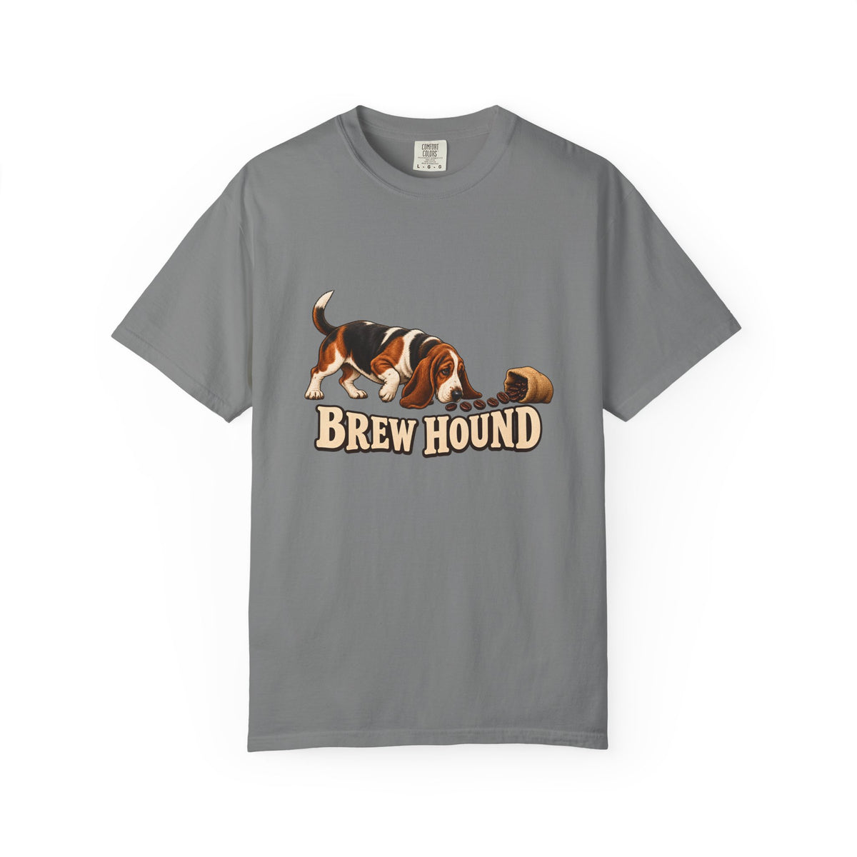 Brew Hound Coffee T-Shirt | Funny Coffee Lover Graphic Tee