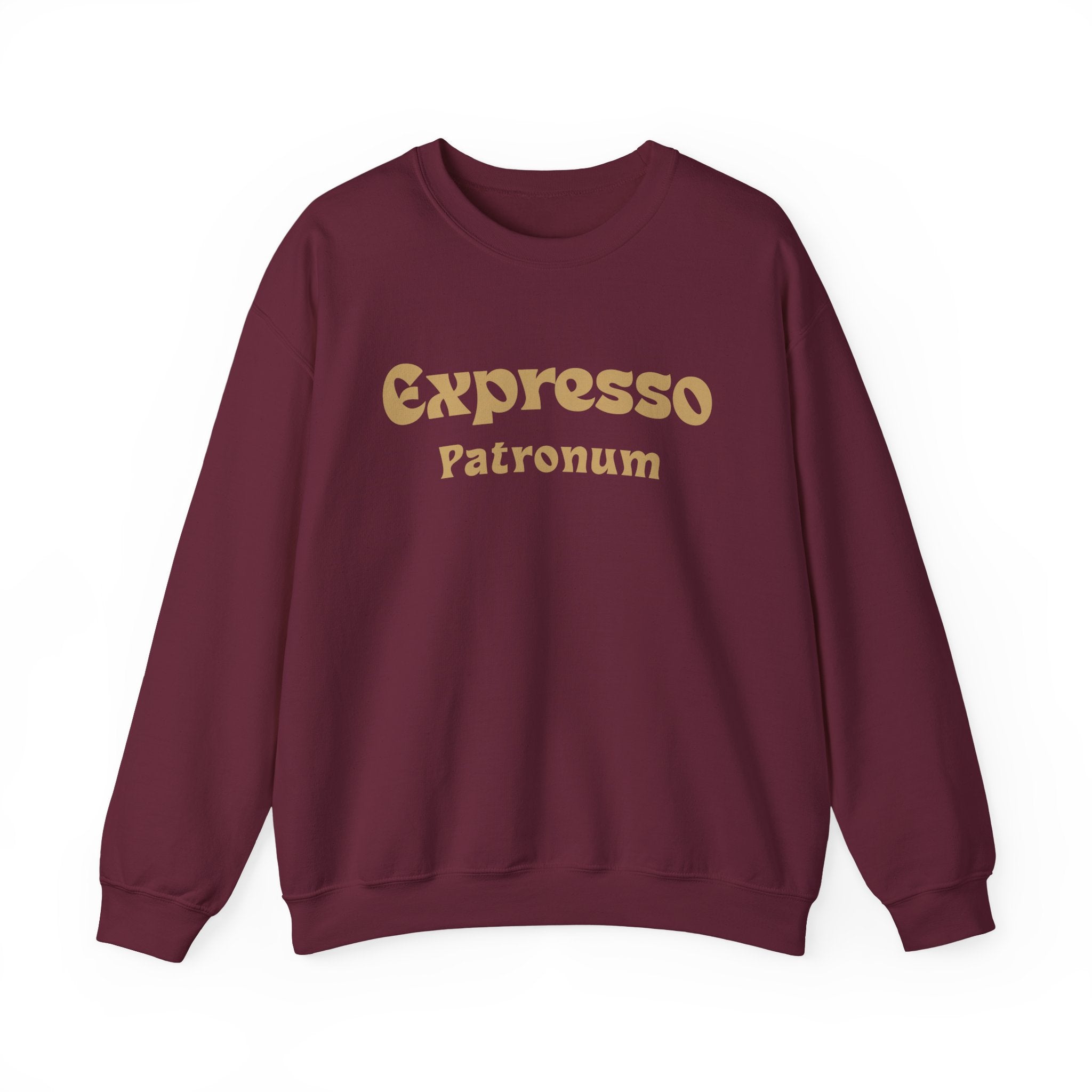 Expresso Patronum Crewneck Sweatshirt – Cozy Cotton Blend Pullover