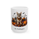 Personalized Swedish Vallhund Halloween Mug – Custom Dog Name Gift