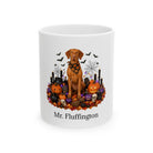 Personalized Vizsla Halloween Mug – Custom Dog Name Gift