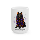 Personalized Belgian Sheep Dog Mug – Custom Pet Name Halloween Gift