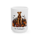 Personalized Airedale Terrier Halloween Mug – Custom Dog Name Gift