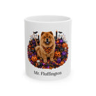 Personalized Chow Chow Halloween Mug – Custom Dog Name Gift