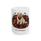 Personalized Clumber Spaniel Halloween Mug – Custom Dog Name Gift