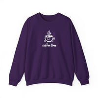 Brevity Brew Coffee Time Graphic Sweatshirt – Cozy Unisex Crewneck