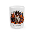 Personalized English Springer Spaniel Halloween Mug – Custom Name Gift