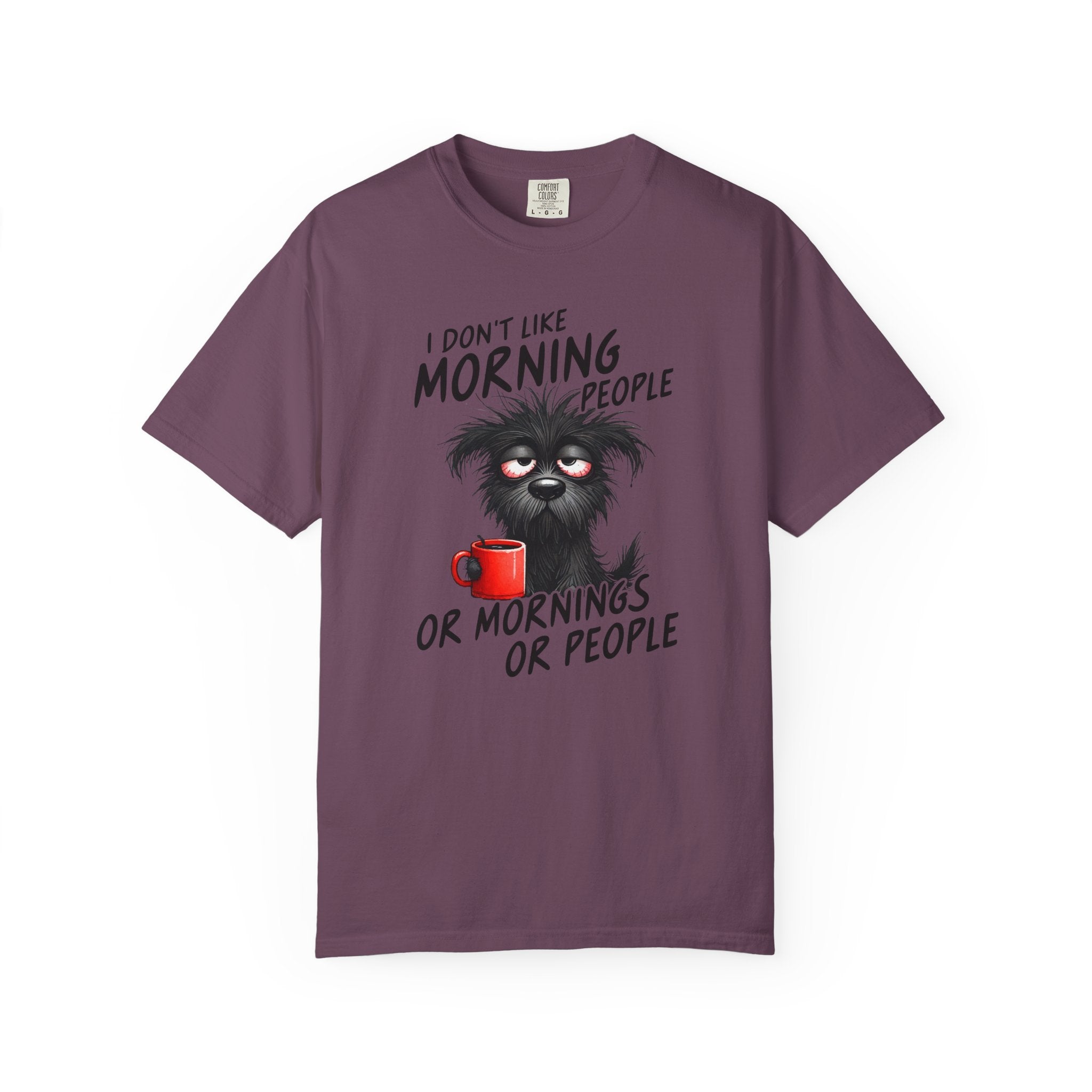 I Don't Like Morning People T-Shirt — Anti-Morning Tee for Night Owls