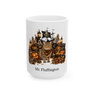 Personalized Manx Cat Halloween Mug – Custom Name