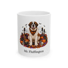 Personalized St. Bernard Halloween Mug – Custom Dog Name Gift