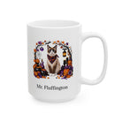 Personalized Snowshoe Cat Halloween Mug – Custom Pet Name Gift