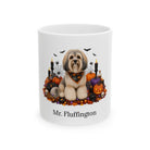 Personalized Lowchen Halloween Mug – Custom Dog Name Gift