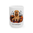 Personalized Golden Retriever Halloween Mug – Custom Dog Name Gift