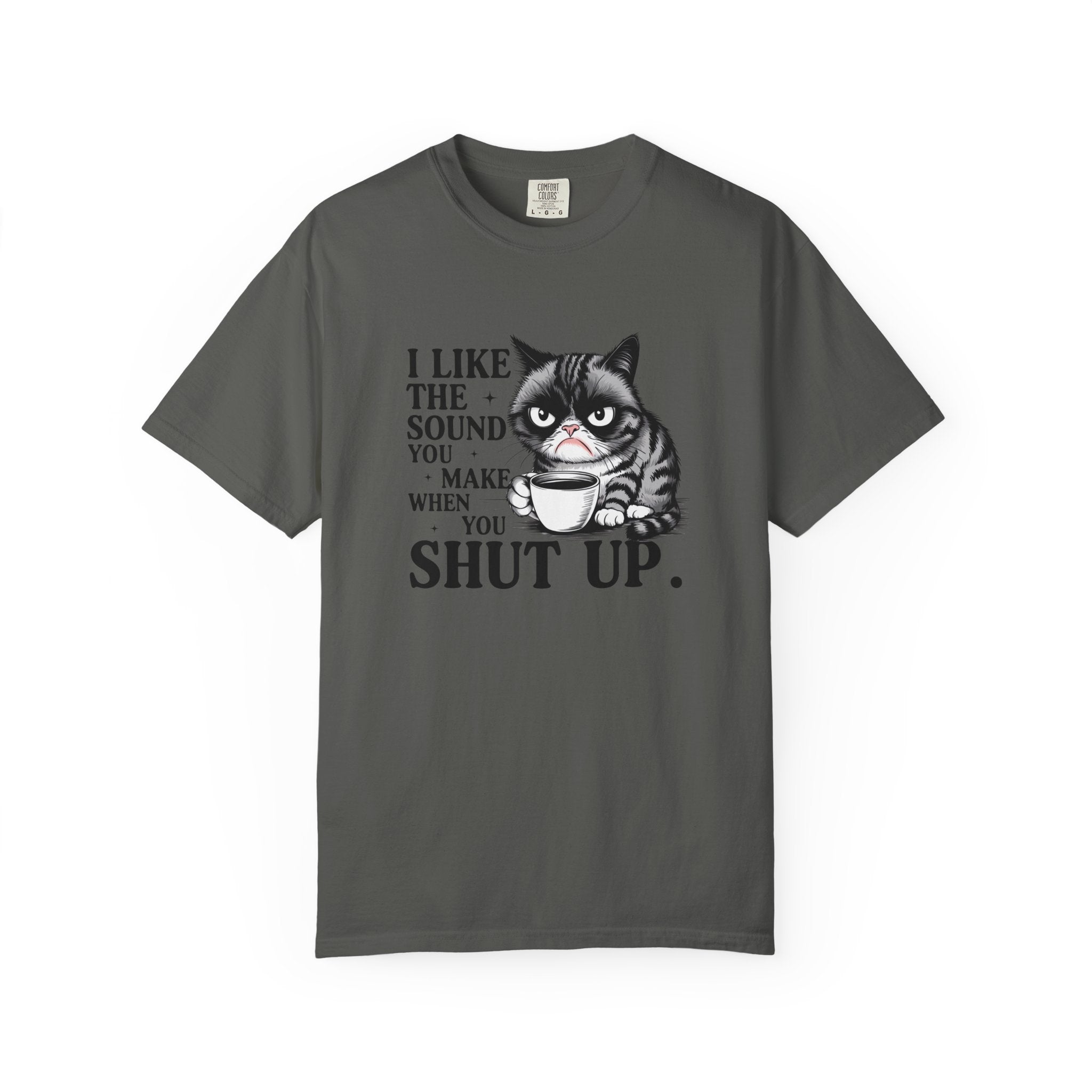 I Like the Sound You Make When You Shut Up — Snarky Graphic T-Shirt