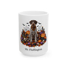 Personalized German Wirehaired Pointer Halloween Mug