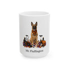 Personalized Belgian Malinois Halloween Mug – Custom Dog Name Gift