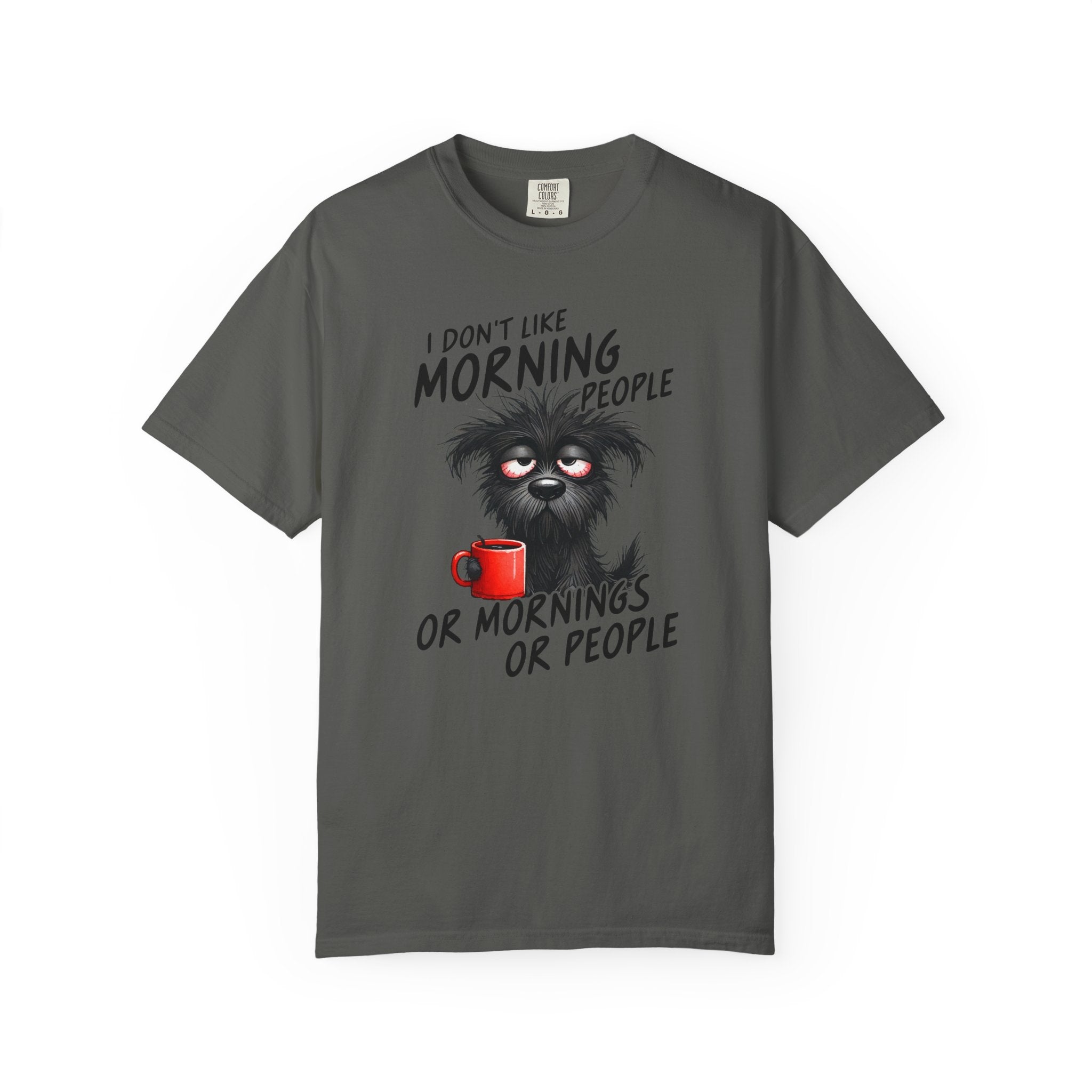 I Don't Like Morning People T-Shirt — Anti-Morning Tee for Night Owls