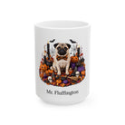 Personalized Pug Halloween Mug – Custom Dog Name Gift