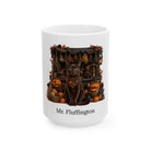 Personalized Havana Brown Cat Halloween Mug – Custom Name