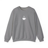 Gildan 18000 Minimalist Coffee Cup Graphic Crewneck – Cozy Fleece Pullover