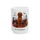 Personalized Redbone Coonhound Halloween Mug – Custom Dog Name Gift