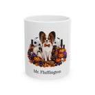 Personalized Papillon Halloween Mug – Custom Dog Name Gift