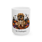 Personalized Tibetan Spaniel Halloween Mug – Custom Dog Name Gift