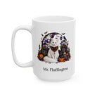 Personalized Turkish Angora Halloween Mug – Custom Pet Name Gift