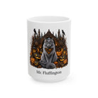 Personalized Norwegian Forest Cat Halloween Mug – Custom Name