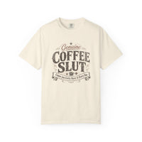 Coffee Slut Graphic Tee — Funny Coffee Lover Shirt