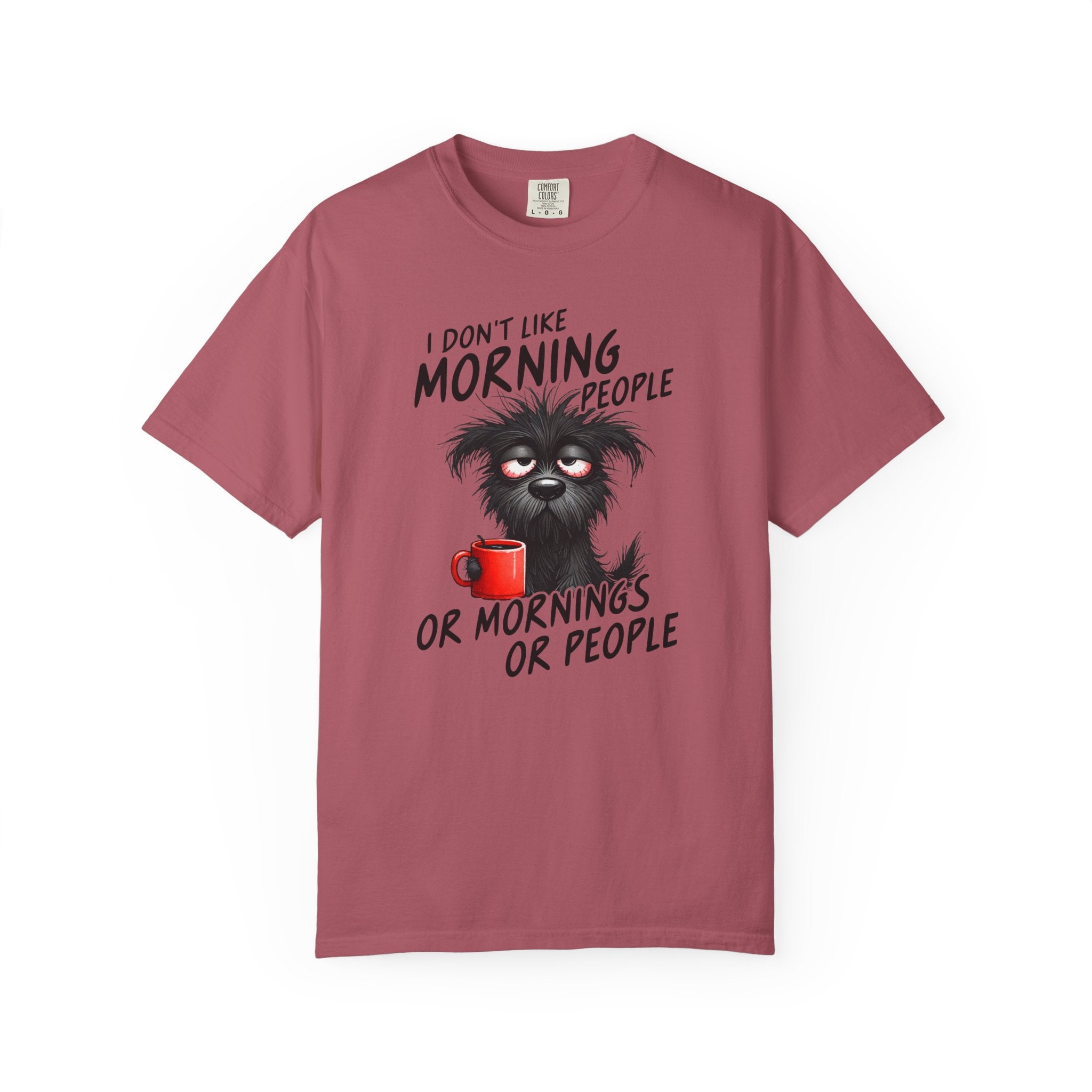 I Don't Like Morning People T-Shirt — Anti-Morning Tee for Night Owls