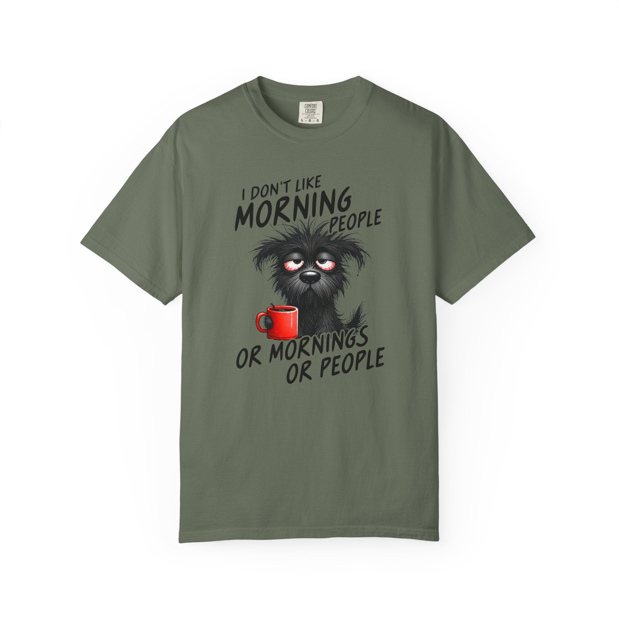 I Don't Like Morning People T-Shirt — Anti-Morning Tee for Night Owls