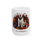 Personalized Dogo Argentino Halloween Mug – Custom Dog Name Gift