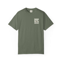 Sarcastic Coffee T-Shirt - "Drip With Sarcasm" Funny Barista Tee - Minimalist Aesthetic Graphic Shirt - Premium Garment-Dyed Comfort Colors 1717
