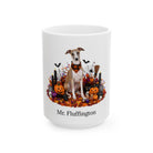 Personalized Whippet Halloween Mug – Custom Dog Name Gift