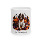 Personalized English Springer Spaniel Halloween Mug – Custom Name Gift