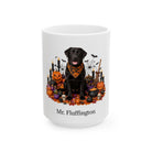Personalized Labrador Retriever Halloween Mug – Custom Dog Name Gift